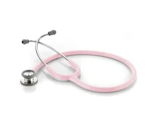 ADC 604P Adscope Model 604 Premium Pediatric Clinician Stethoscope with Tunable AFD Technology, Pink