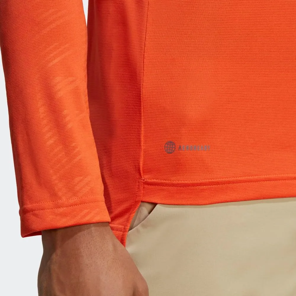 adidas Men's Terrex Multi Half Zip Long-Sleeve T-Shirt