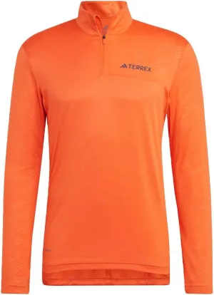 adidas Men's Terrex Multi Half Zip Long-Sleeve T-Shirt