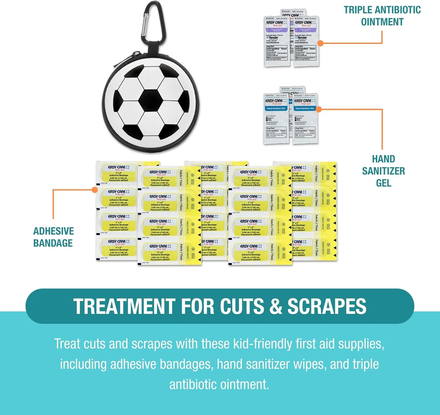 Adventure Medical Kits Sports Kit Soccer - 3 Pack