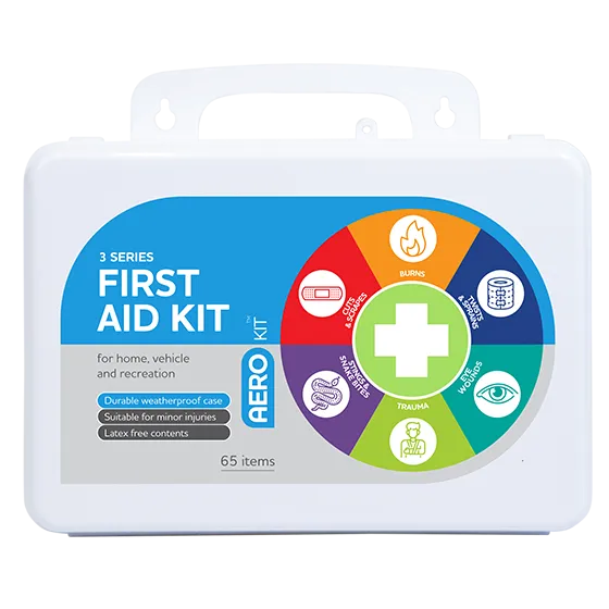 AEROKIT 3 Series Plastic Waterproof First Aid Kit