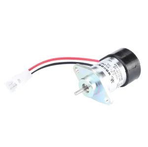 AGCO (OEM) 6242128M1 Fuel Shutoff Solenoid for Massey Ferguson, Challenger and AGCO Compact Tractors
