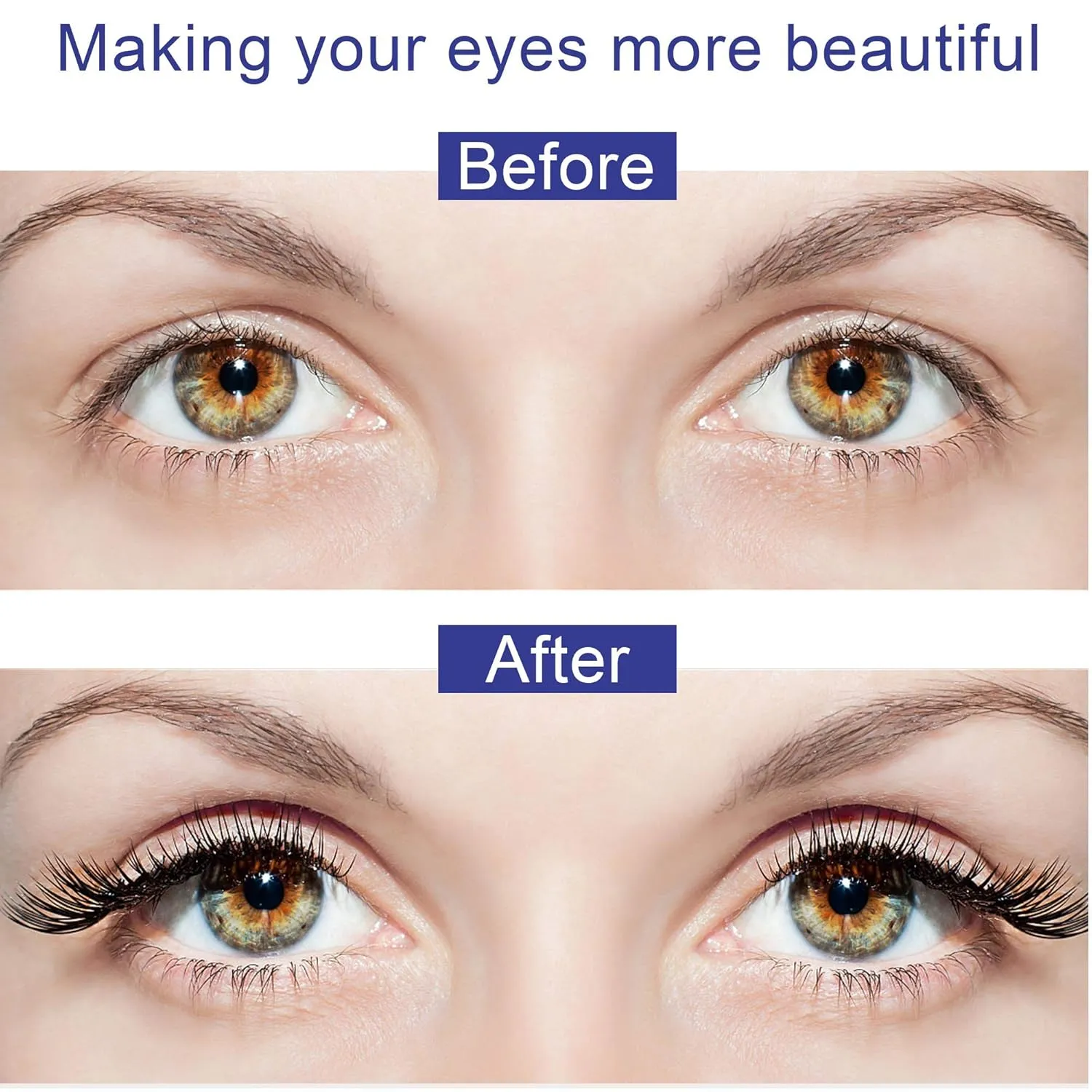 Alcastar Magnetic Eyelashes with Eyeliner Kit, Magnetic Lashes Natural Looking with, Reusable,Long Lasting, Easy Apply,Cruelty-Free. (B-cat eye7-2D21)