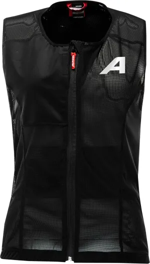 ALPINA Proshield Back Protector Vest Women, Lightweight Flexible Spine Protection for Skiing Snowboarding, Black