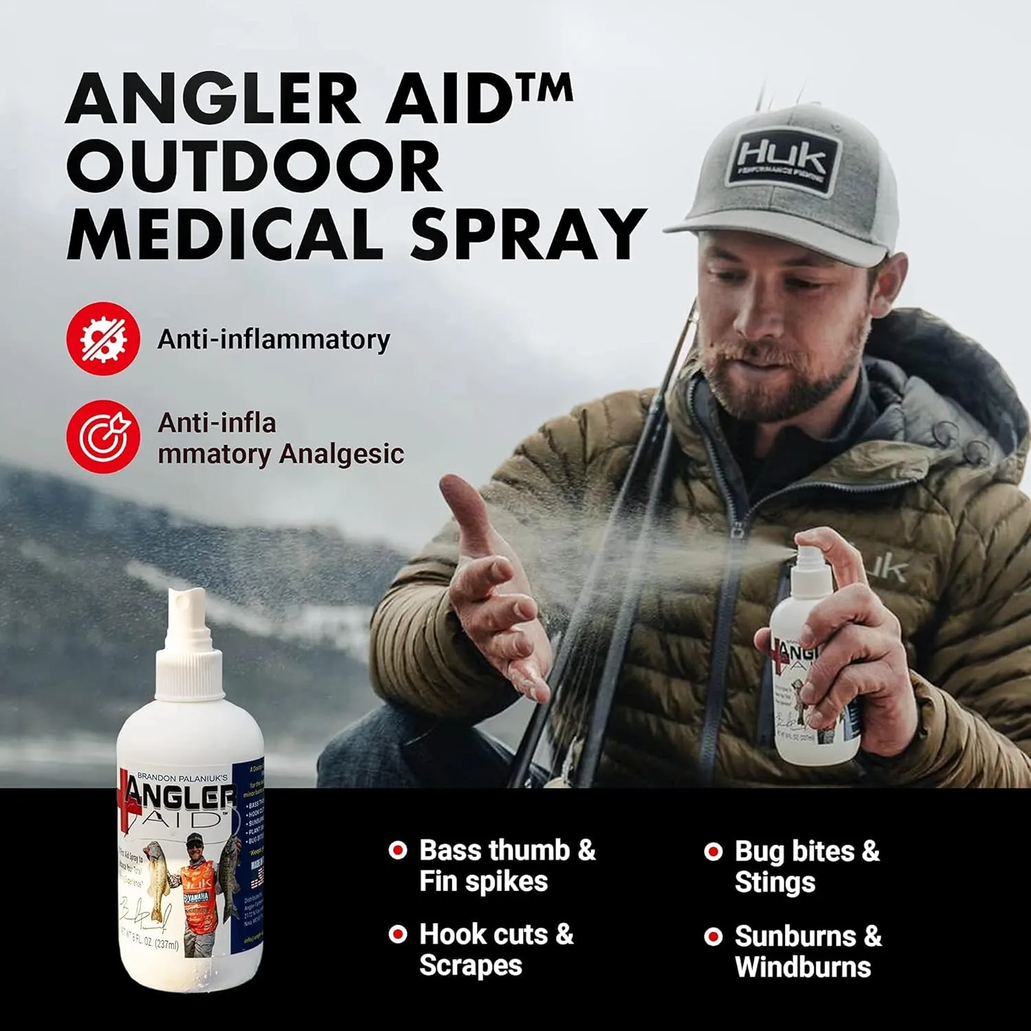 Angler Aid Safety Kit for Offshore Anglers, 88 PCS Tools, Fishing First Aid and Safety Products, Essential Boating Tools and Accessories