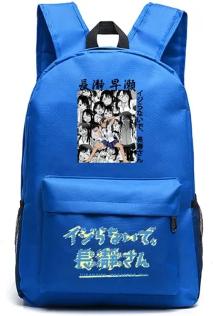 Anime Don't Toy With Me Miss Nagatoro Ijiranaide Nagatoro San Backpack Cosplay Backpack (10)