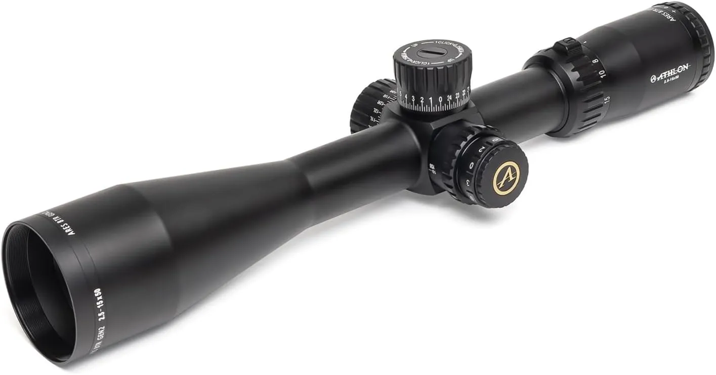Athlon Optics Ares BTR GEN2 HD 2.5-15x50 First Focal Plane Riflescopes