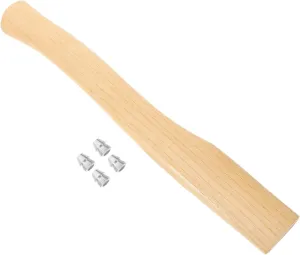 Axe Handle Wood Hatchet Handle Replacement Wooden Axe Grip Smooth Surface Safe for Firewood Cutting