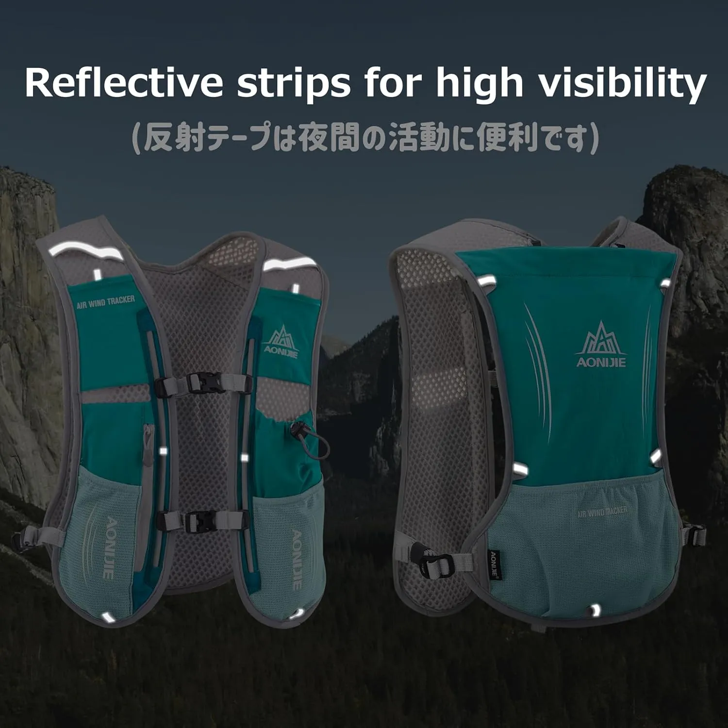 Azarxis Running Water Bottles Flask BPA Free Leakproof Hydration Vest Packs Waist Belt Replacement for Triathlon Marathon Hiking Cycling Climbing Jogging Runner