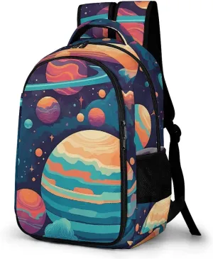 Backpack for Men Women Laptop Backpack Cartoon Pattern Casual Daypack Laptop Bag for Travel