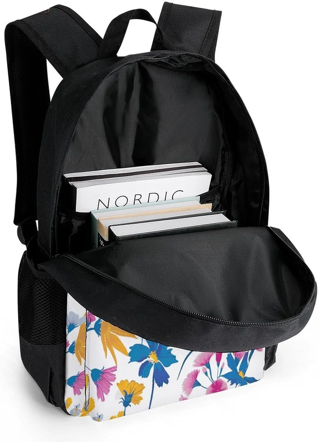 Backpack for Men Women Laptop Backpack Charming Petal Style Casual Daypack Laptop Bag for Travel