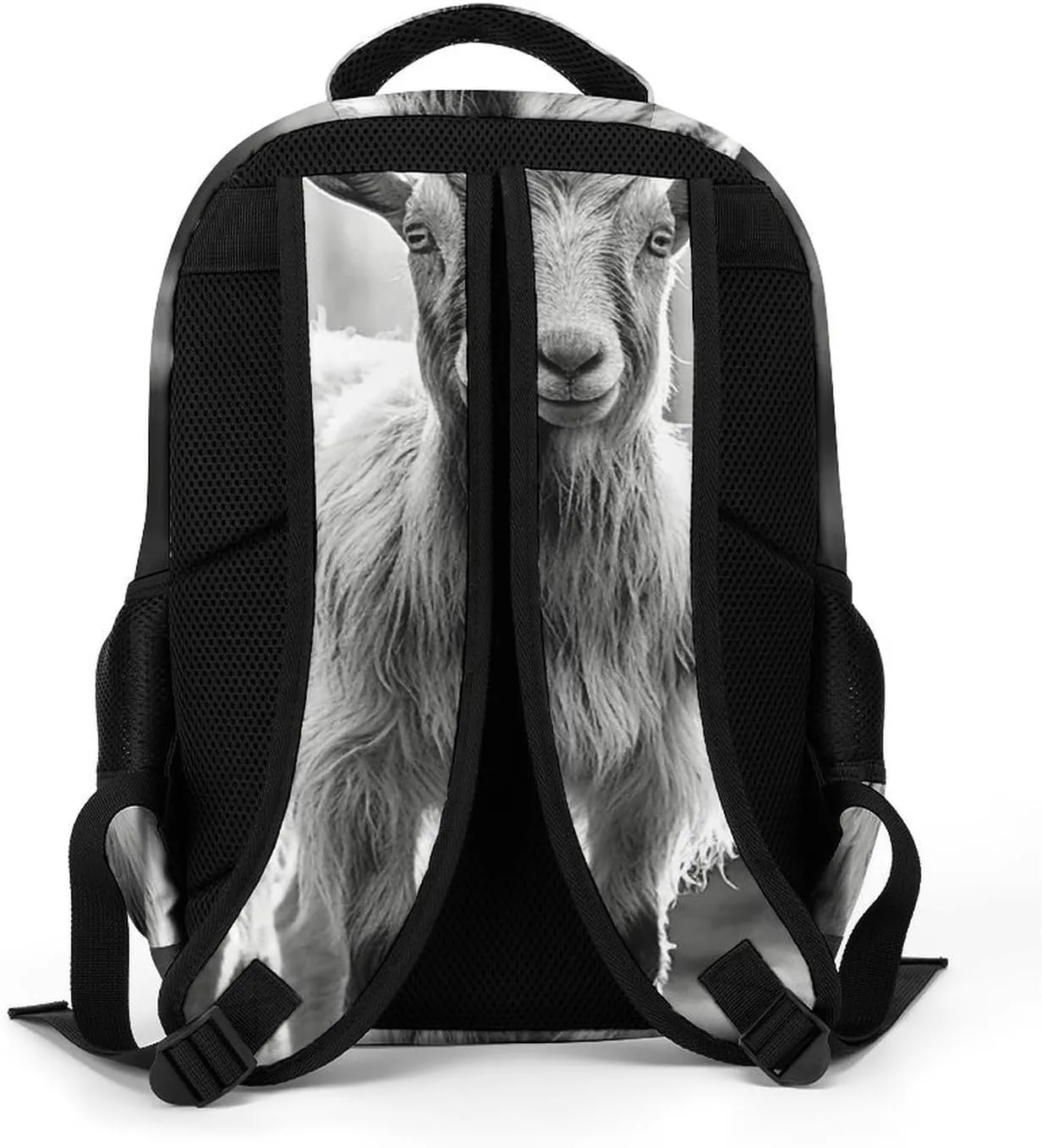 Backpack for Men Women Laptop Backpack Goat in The Woods Casual Daypack Laptop Bag for Travel