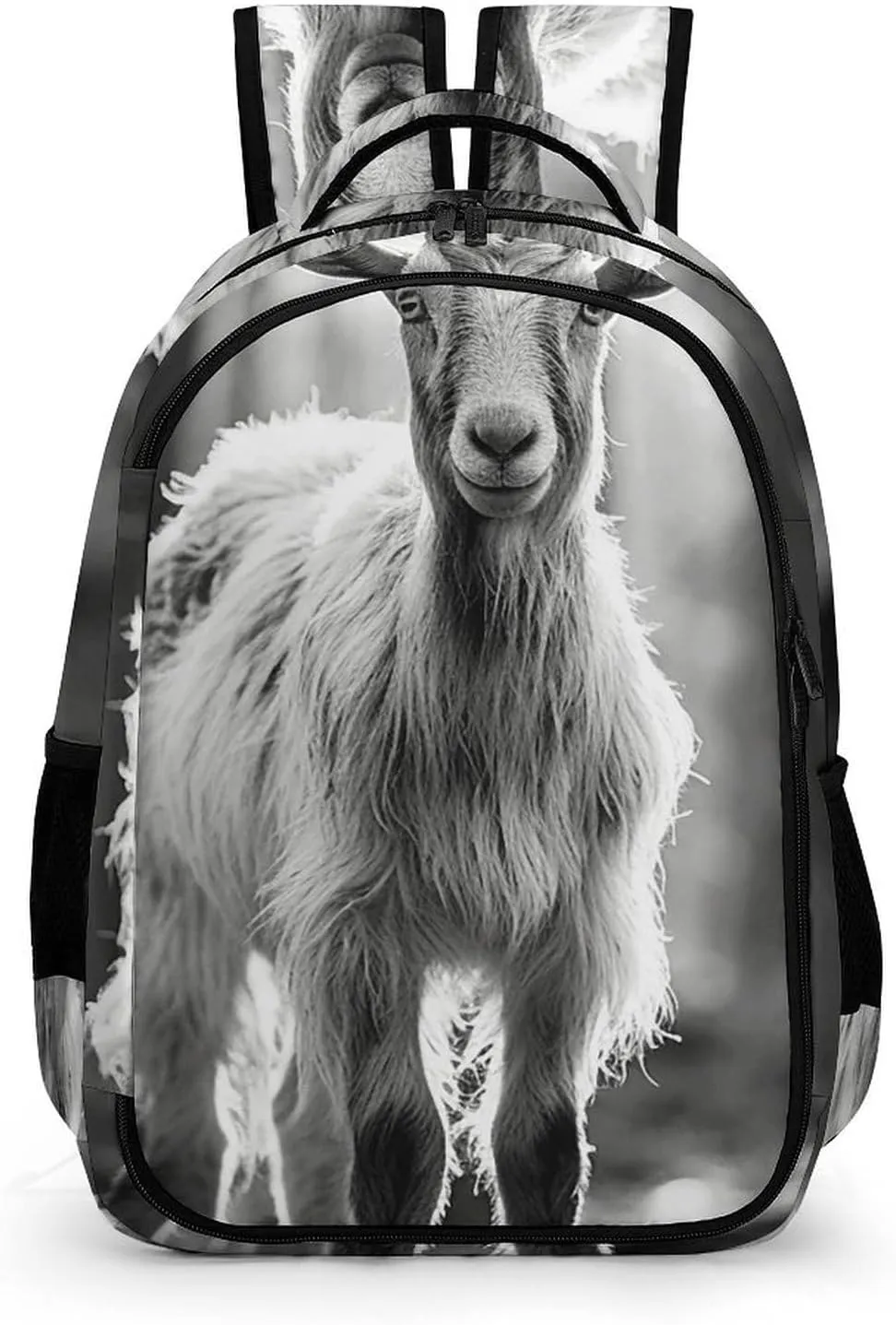 Backpack for Men Women Laptop Backpack Goat in The Woods Casual Daypack Laptop Bag for Travel