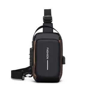 Bag Sports, Casual Quick offer Bag Port Chest Sling Built-in features And Crossbody Travel, | for USB Office Waterproof For Charging Women & Anti-Theft Men | Use
