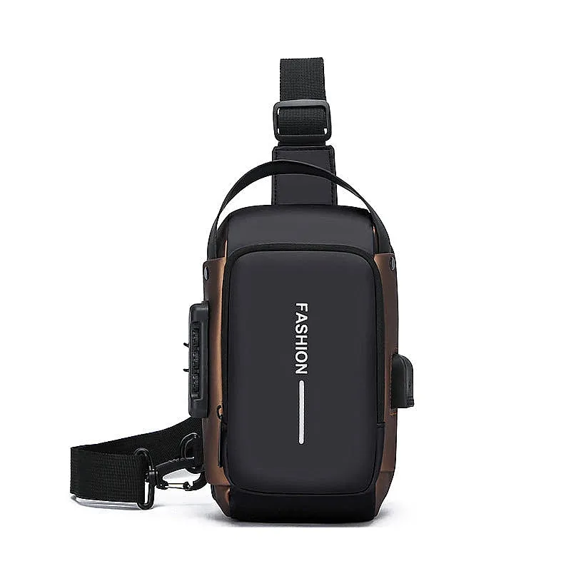 Bag Sports, Casual Quick offer Bag Port Chest Sling Built-in features And Crossbody Travel, | for USB Office Waterproof For Charging Women & Anti-Theft Men | Use