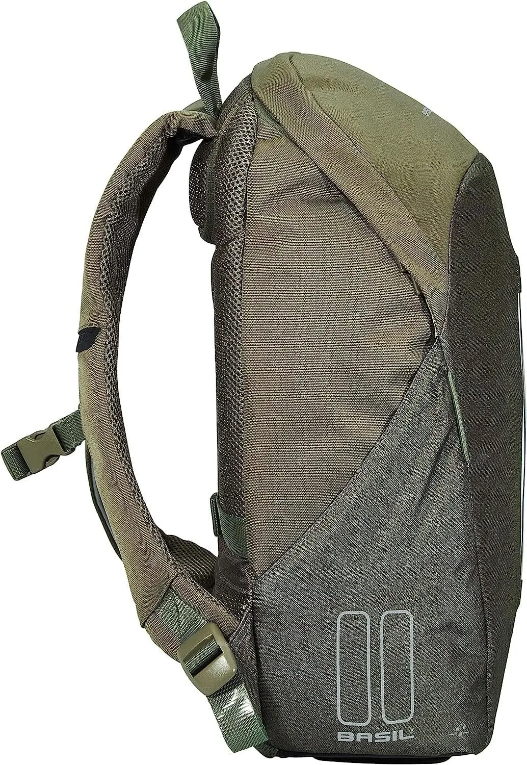 Basil Unisex B-safe bicycle backpack (pack of 1), red, 13L, Casual, Red, 13L, Casual