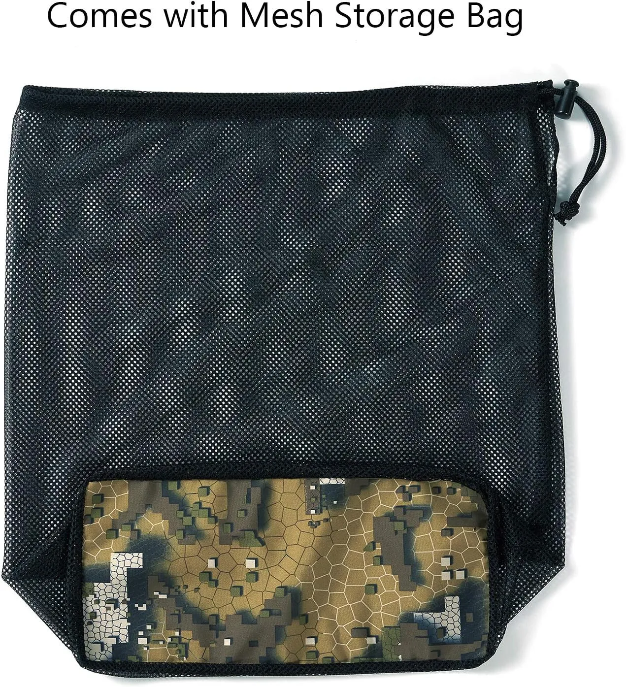 BASSDASH Breathable Ultra Lightweight Veil Camo Chest Stocking Foot Fishing Hunting Waders for Men