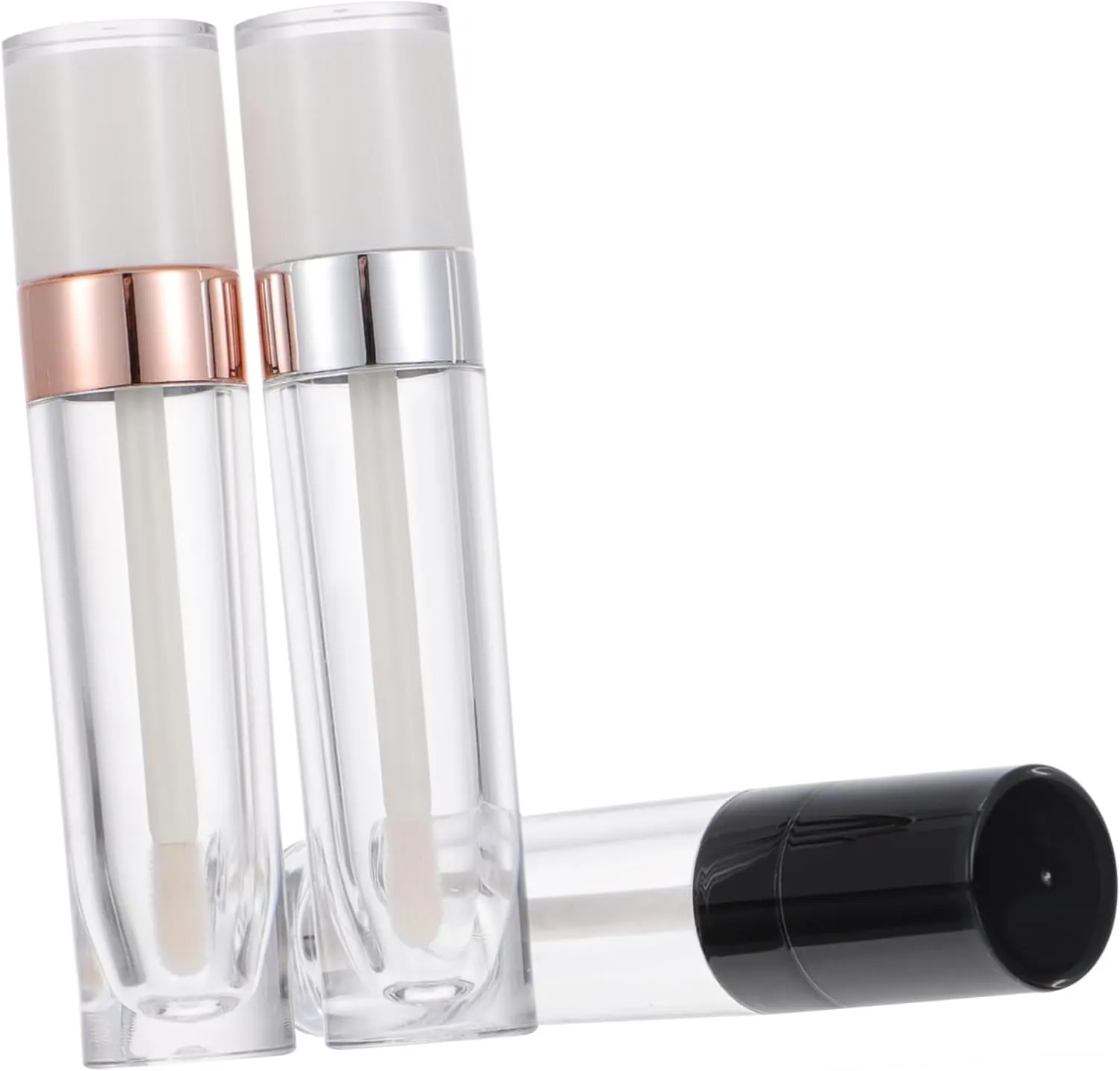 Beaupretty 1set Refillable Lip Gloss Tubes Containers for Lip Gloss Portable and Leak Makeup Bottles for Travel and Outdoor Activities 9pcs
