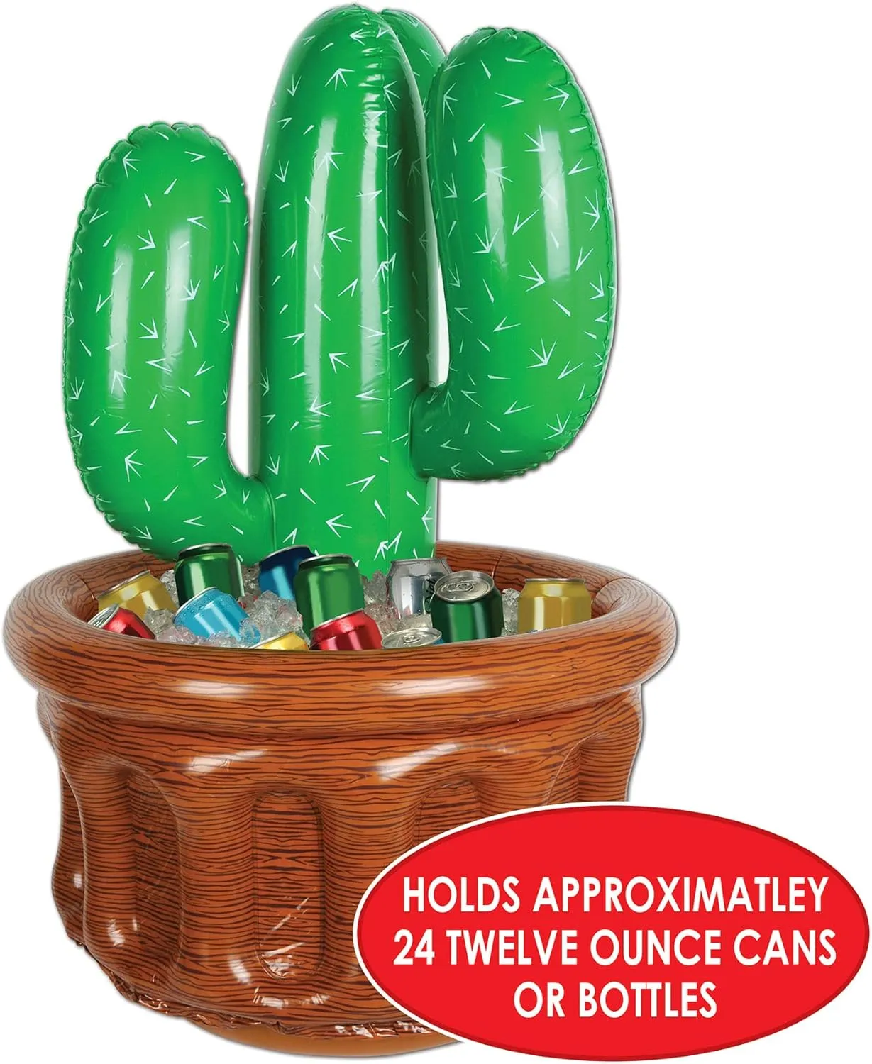 Beistle Inflatable Cooler - Drink Container for Parties, Party Decoration, Western Fiesta Party Decoration: Western