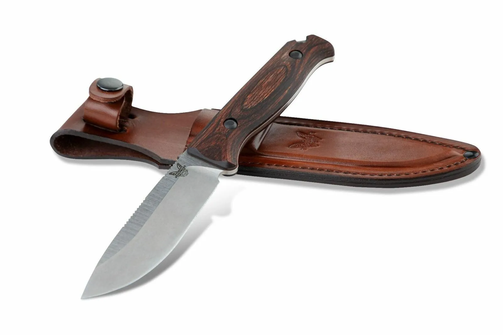 Benchmade 15002 Saddle Mountain Skinner 4.20" Plain Fixed Blade Knife