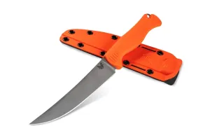 Benchmade 15500 Meatcrafter Orange 6.08'' SelectEdge Fixed Blade Knife