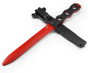 Benchmade - SOCP 185 Fixed Blade Trainer, Knife with Black G10 Handle (185T)