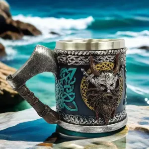 Berserker Medieval Viking Axe Handle Mug