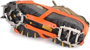 BESPORTBLE 1 Pair 18 Shoe Covers for Travel Run Traction Cleats Ice Cleat Spikes Crampons Shoe Crampons Spikes Ice