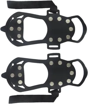 BESPORTBLE Mountaineering Covers Ski - Shoe Grippers Boot Grippers Ice Heel Protectors for Shoes Ice Cleats Snow