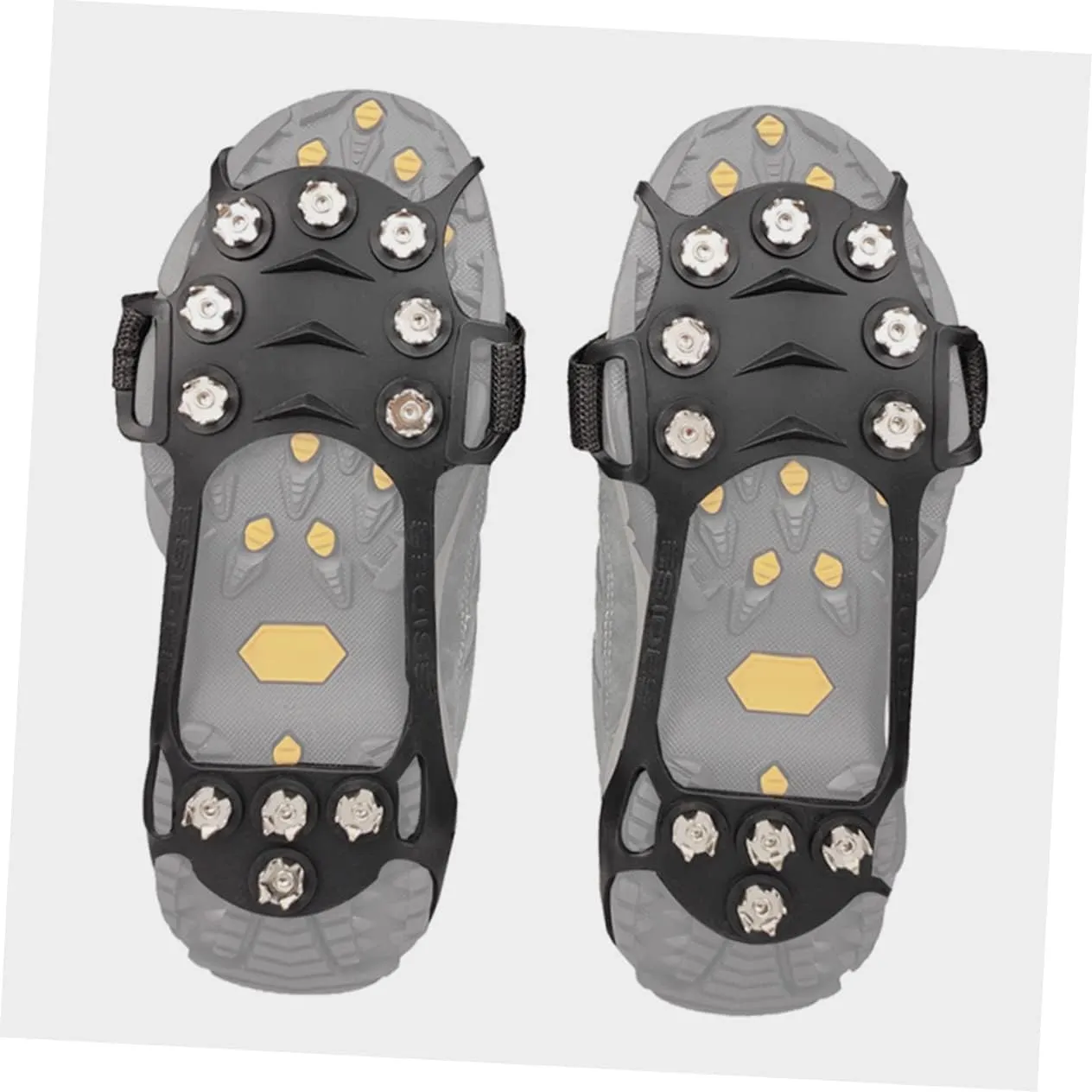 BESPORTBLE Mountaineering Covers Ski - Shoe Grippers Boot Grippers Ice Heel Protectors for Shoes Ice Cleats Snow