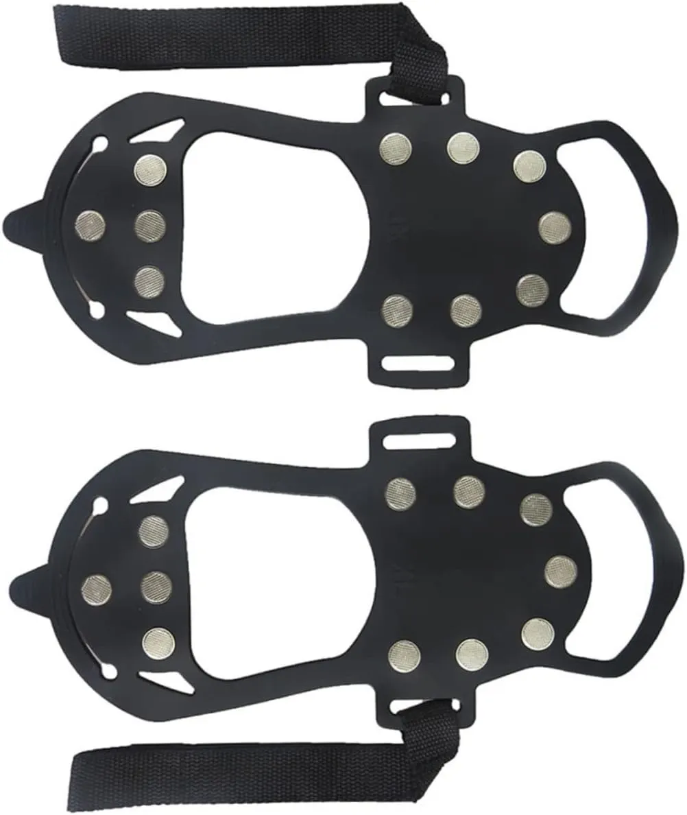BESPORTBLE Mountaineering Covers Ski - Shoe Grippers Boot Grippers Ice Heel Protectors for Shoes Ice Cleats Snow