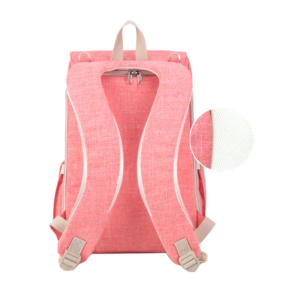 Best-selling Travel Most-ordered Canvas Diaper Backpack Bag