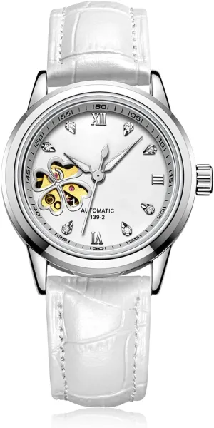 BESTKANG Women's Automatic Watch Tourbillon Fashion Diamond Luxury Watch Waterproof Mechanical Watches for Women