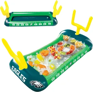 BigMouth Philadelphia Eagles 4 ft Inflatable Food Cooler Buffet Officially Licensed NFL Fan Gear Ice Serving Pool Drink Bar for Tailgate Parties