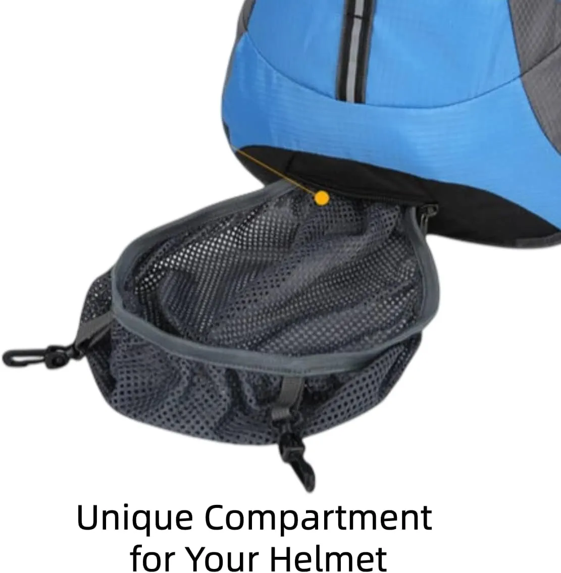 Bike Backpack Mountain Biking Backpack Lightweight 15L Daypack for Mtb Cycling, Hiking, Skiing, Snow Bicycle (Black_Water Reservoir)