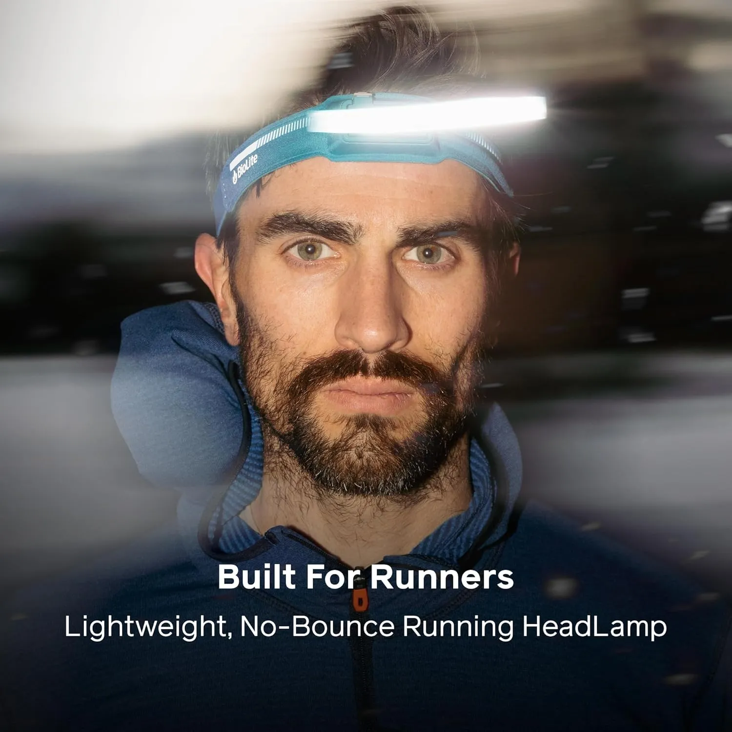 BioLite Dash 450 Rechargeable 450-Lumen HeadLamp, Midnight Grey