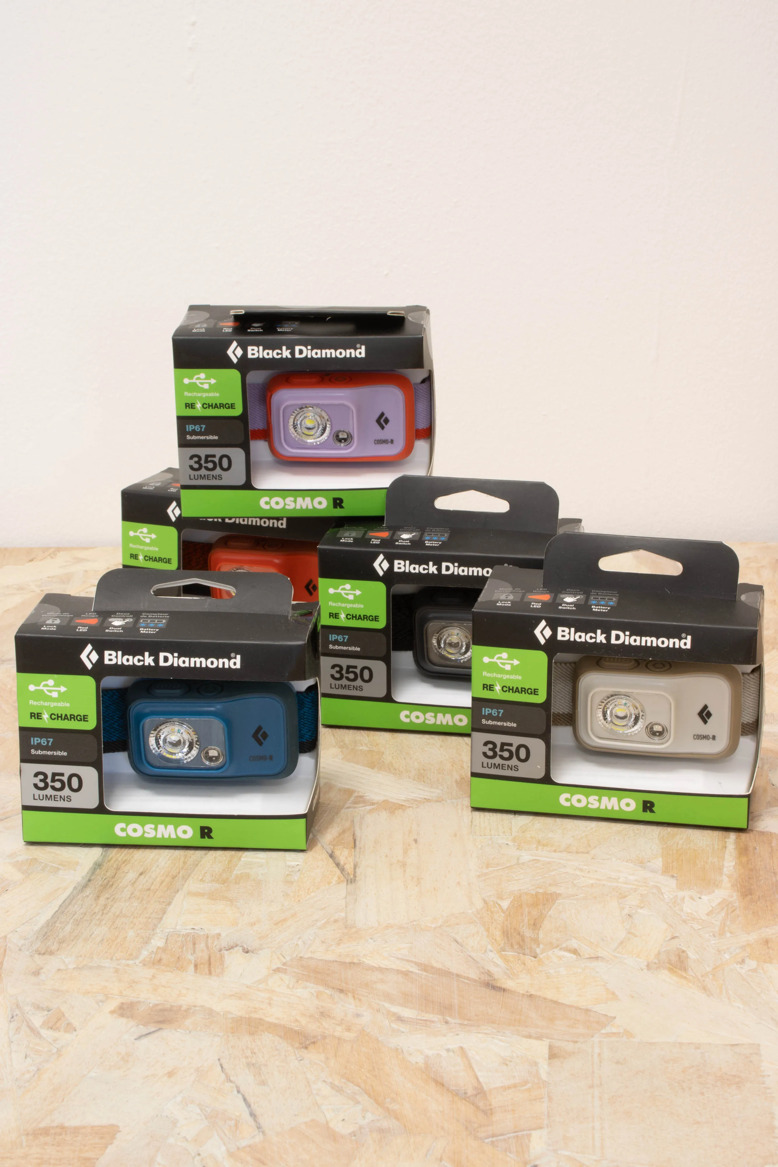 Black Diamond - Cosmo 350-R Headlamp