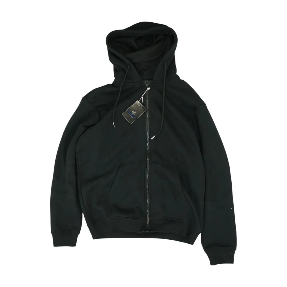 Black Solid Lightweight Jacket