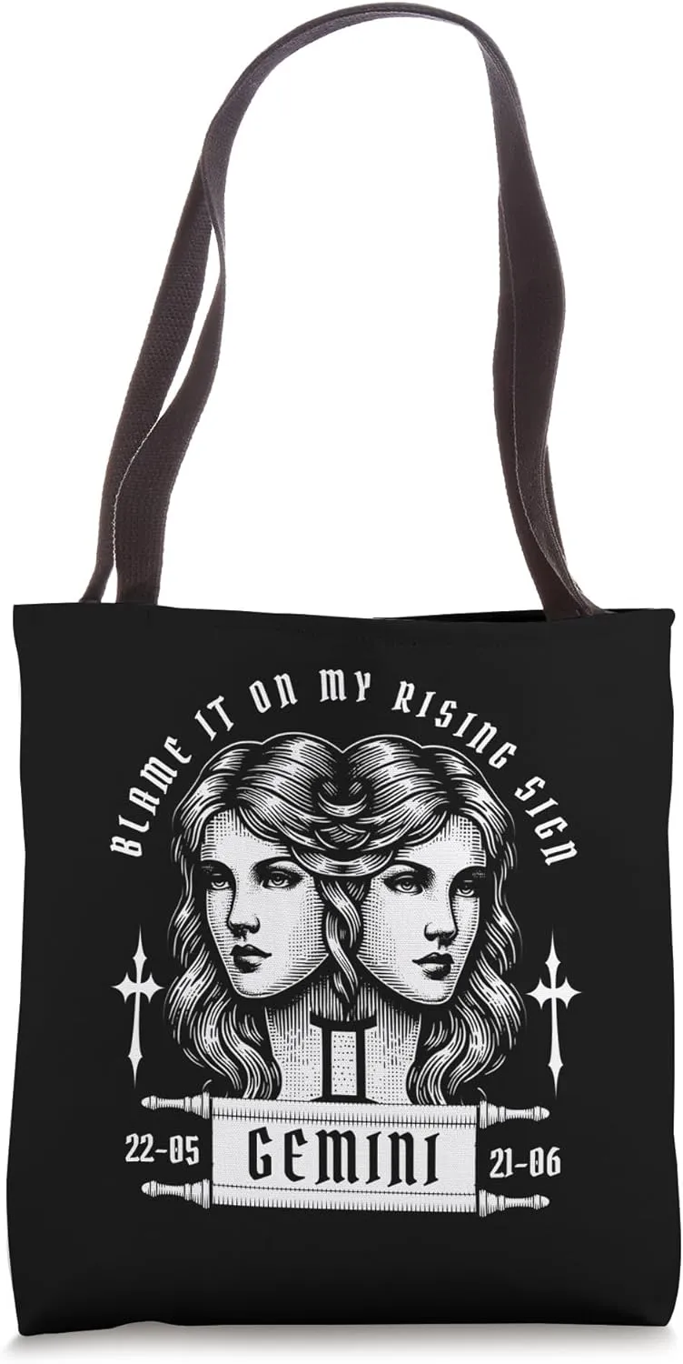 Blame it on my rising sign Tote Bag