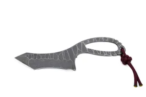 Borka Prototype Tanto Recurve Neck Knife - Free Shipping
