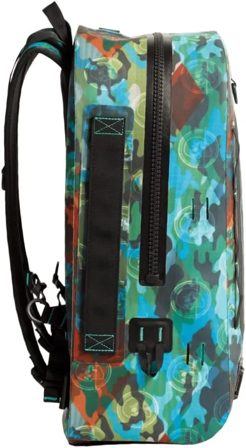 BOTE Highwater Backpack Waterproof Outdoor Zipper Dry Bag 28 Liter Capacity Molle Straps Fully Submersible Watersports Kayaking Fishing Hunting Boating