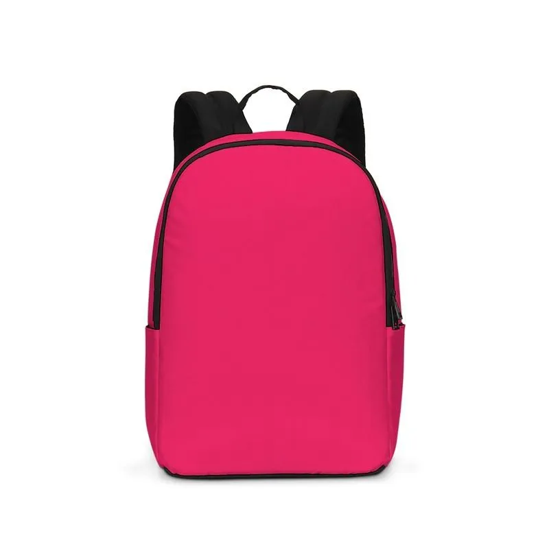 Bright Pink Waterproof Backpack | Bright Pure Pink | C0M100Y50K0