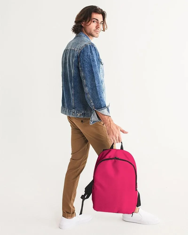 Bright Pink Waterproof Backpack | Bright Pure Pink | C0M100Y50K0