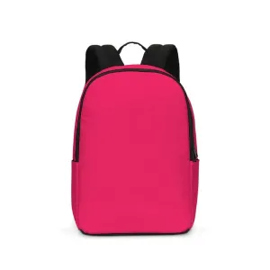 Bright Pink Waterproof Backpack | Bright Pure Pink | C0M100Y50K0