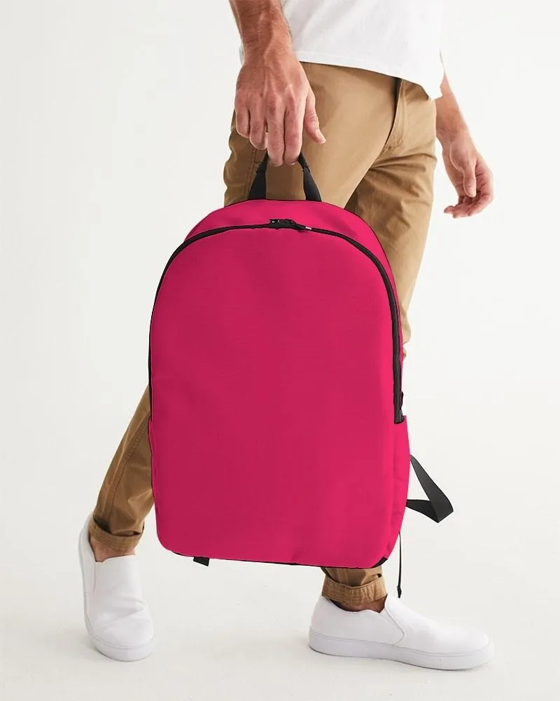 Bright Pink Waterproof Backpack | Bright Pure Pink | C0M100Y50K0