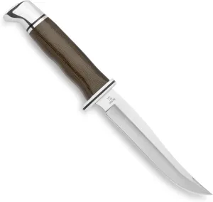 Buck Knives 105 Pathfinder Fixed Blade Knife with Leather Sheath