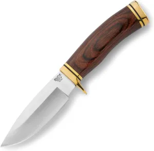Buck Knives 192 Vanguard Fixed Blade Knife with Leather Sheath - Walnut