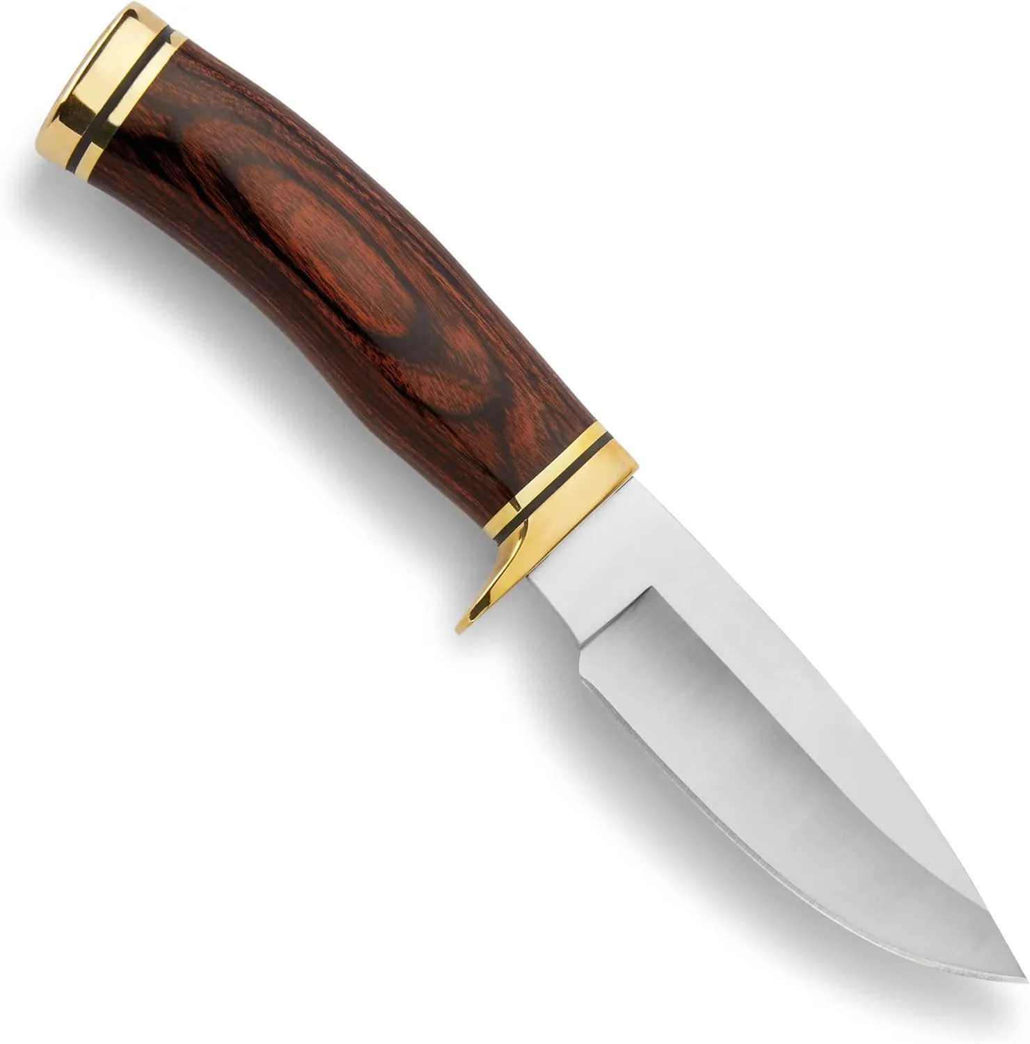 Buck Knives 192 Vanguard Fixed Blade Knife with Leather Sheath - Walnut