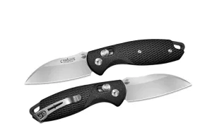 Camillus Cuda Bolt 6.75" 440 Stainless Steel Sliding Lock Knife - Compact Durable Corrosion-Resistant Everyday Carry Folding Pocket Knife with Cuda Lock Mechanism