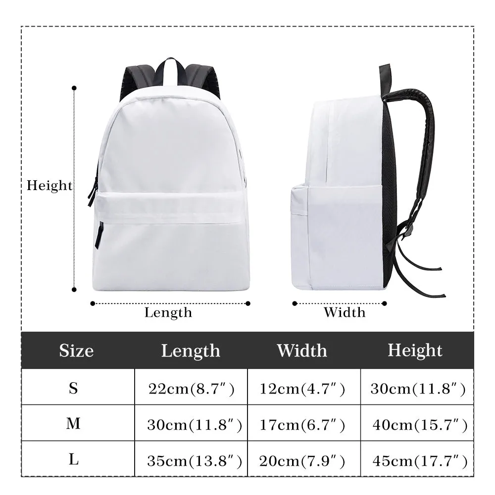 Camo Backpack | Light Blue Camouflage Style